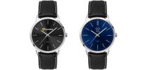 Mens Dress Watch, Leather Strap