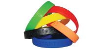 Debossed Silicone Wristbands