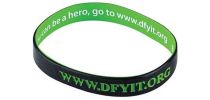 Two-Tone Silicone Wristbands