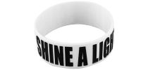 Extra-Wide Debossed Wristband with Colour Infill