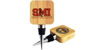 Bamboo Wine Stopper Opener