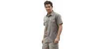 Unisex Adults Cotton Drill Work Shirt S/S