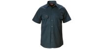 Mens Foundations Cotton Drill Short Sleeve Shirt