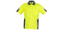 Mens Hi Vis Squad S/S Polo