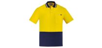 Mens Hi Vis Cotton S/S Polo
