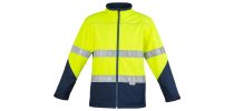 Unisex Hi Vis Soft Shell Jacket