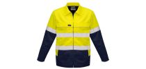 Mens Hi Vis Cotton Drill Jacket