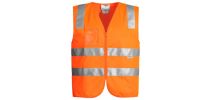 Unisex Hi Vis Full Zip Vest