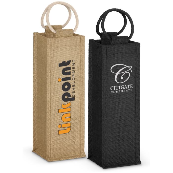 Napoli Jute Wine Carrier
