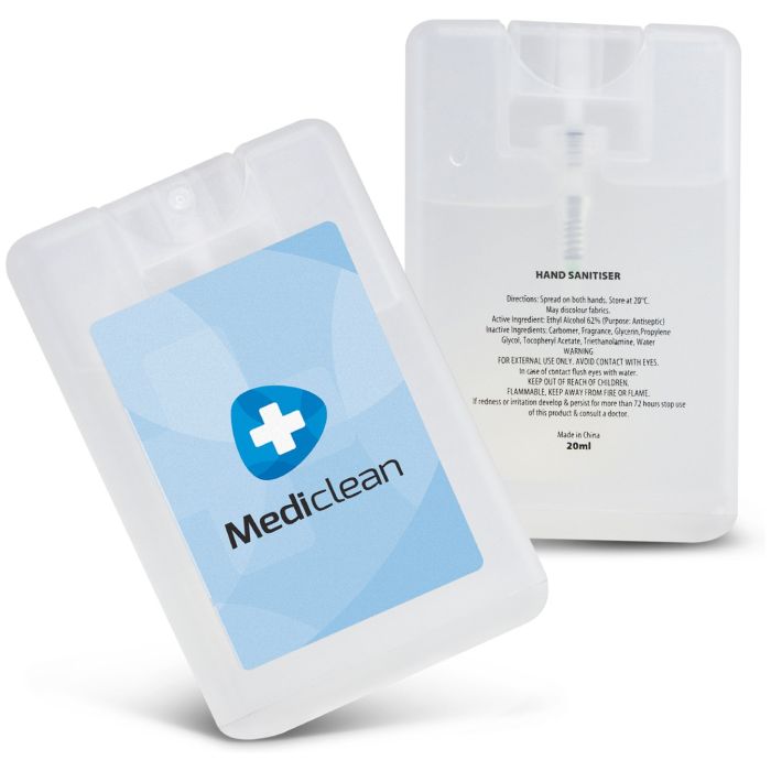 Hand Sanitiser Card
