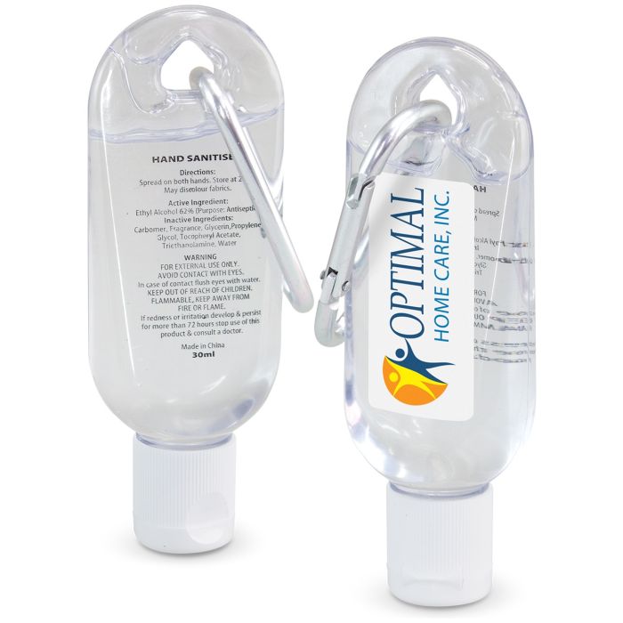 Carabiner Hand Sanitiser 30ml