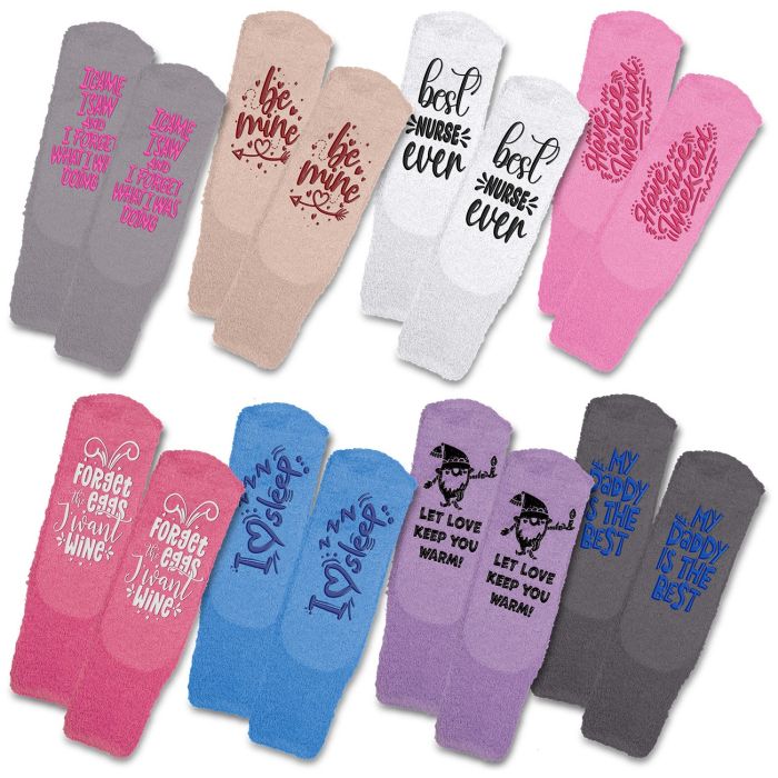 Fluffy Grip Socks