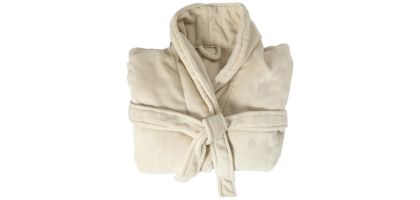 Fleece (210 gr/m) bathrobe Derek