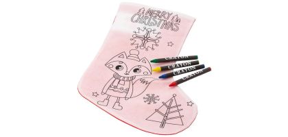 Nonwoven (80gr/m) Christmas stocking Jasleen