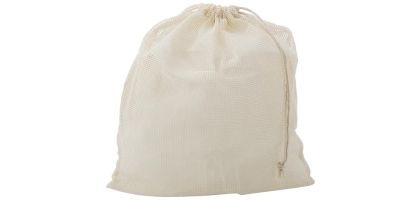 Set of three reusasable cotton mesh produce bags Adele