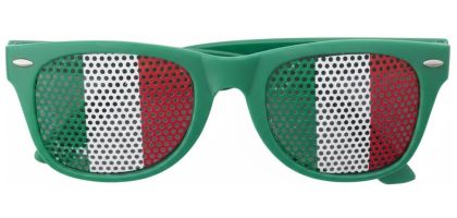 Plexiglass sunglasses with country flag Lexi