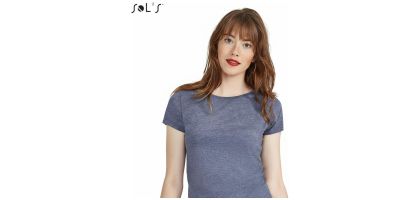 Mixed Women's Round Neck T-shirt