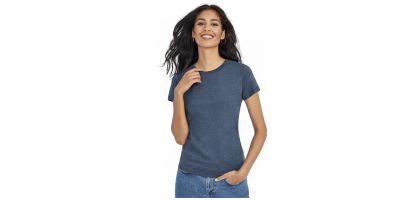Imperial Fit Women Women's Round Neck Fitted T-shirt