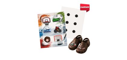 Custom Shoe Charms- 6 Pack