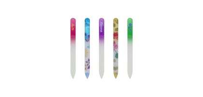 Transparent Crystal Glass Nail File