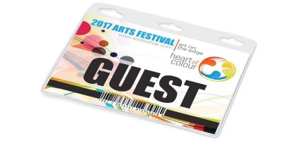 Clear Vinyl ID Holder