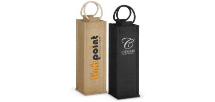 Napoli Jute Wine Carrier