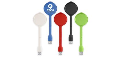 Book Light 4 Port USB Hub
