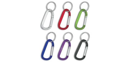 6 mm Carabiner With Split Ring