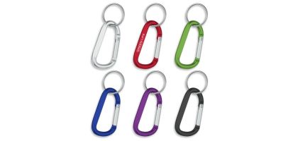 8mm Carabiner With Split Ring