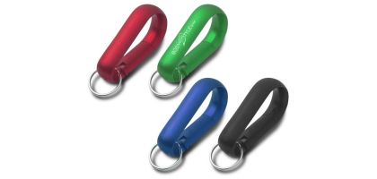 Wide Carabiner Key Ring