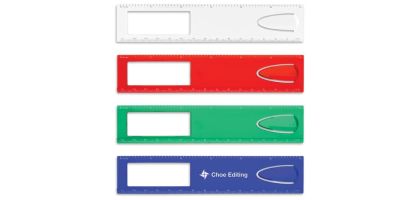 Bookmark Magnifier Ruler