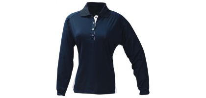 Stencil Ladies Team Polo L/S