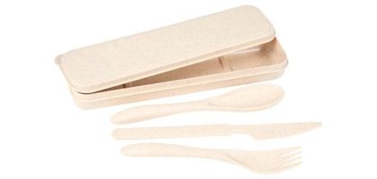 The Range Bamboo Fiber Cutlery Set