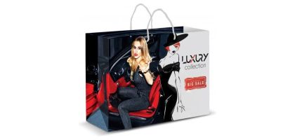 Extra Large Laminated Paper Carry Bag - Full Colour