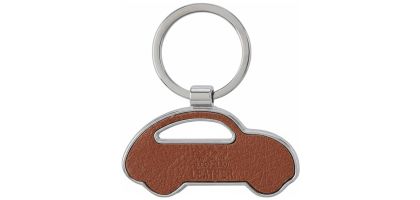 Recycled leather keychain Joan