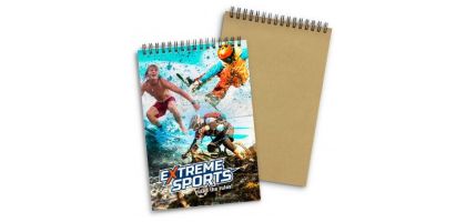 Scribe Full Colour Note Pad - Medium