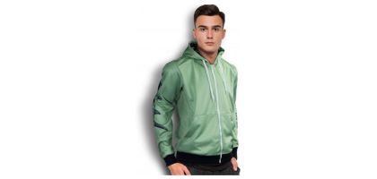 Custom Mens Sports Zipped Hoodie