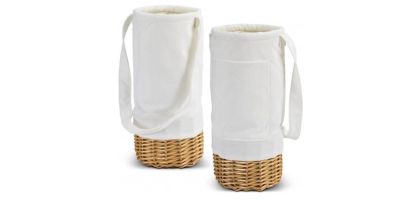 Keepsake Wicker Wine Carrier