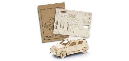 BRANDCRAFT Hatchback Car Wooden Model