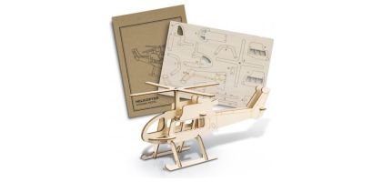 BRANDCRAFT Helicopter Wooden Model