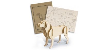 BRANDCRAFT Dog Wooden Model