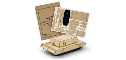 BRANDCRAFT Tank Wooden Model