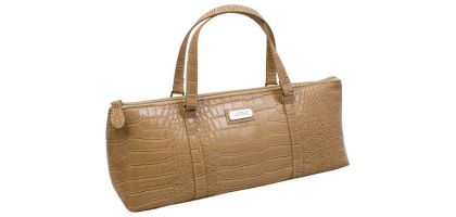 Insulated Wine Purse Crocodile Skin AVANTI