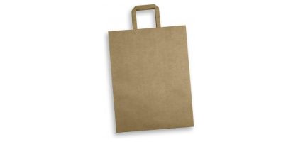 Extra Large Flat Handle Paper Bag Portrait