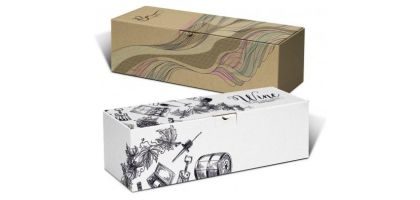Die Cut Box with Locking Lid - 395x115x115mm