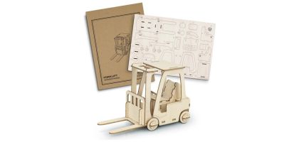 BRANDCRAFT Forklift Wooden Model
