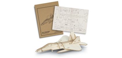 BRANDCRAFT Jet Fighter Wooden Model