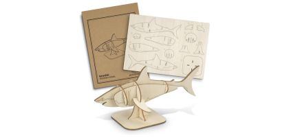 BRANDCRAFT Shark Wooden Model
