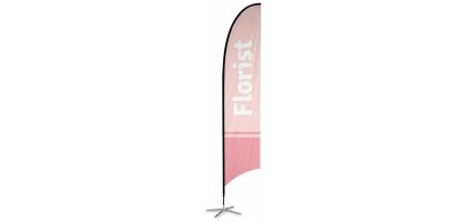 Large Feather Flag Kit