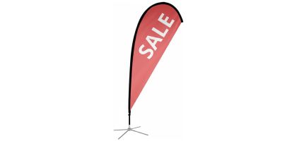 Small Tear Drop Flag Kit